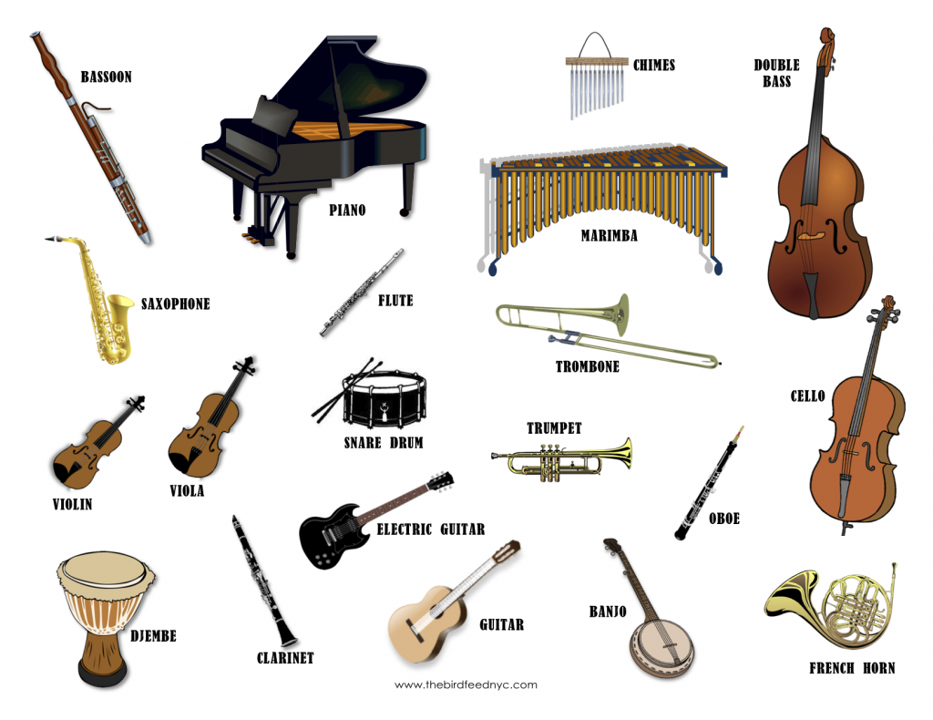 Band Instruments Names